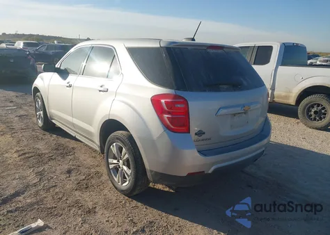 2017 Chevrolet Equinox Ls из США, поврежденный, VIN 2GNALBEK3H1562807